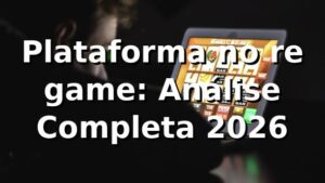 Plataforma no re game: Análise Completa 2026 ⭐